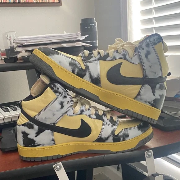 Nike Dunk High 1985 SP "Black Acid Wash" - Picture 7 of 11